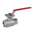 Tampon de montage direct ISO5211 de valve de boule de 2PC
